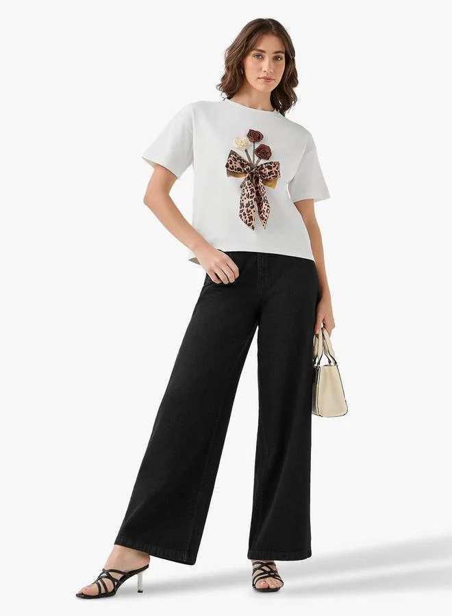 تواكستريمز 2Xtremz T-shirt with Embellished Detail